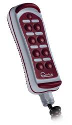 Quick 8-Function Hand Held Remote Control with 7' Spiral Cord
