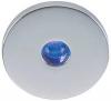 Apus-R, Chrome, 1 x 5mm Blue LED, 10-30VDC, IP67''