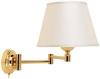 Cygnus (double arm), Gold, 12/24VDC or 110/230VAC, E14 Socket, 40W Max., IP20. Shade Sold Separately.