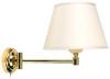 Cygnus S (single arm), Gold, 12/24VDC or 110/230VAC, E14 Socket, 40W Max., IP20. Shade Sold Separately.