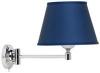 Cygnus S (single arm), Chrome, 12/24VDC or 110/230VAC, E14 Socket, 40W Max., IP20. Shade Sold Separately.