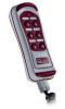Quick 6-Function Hand Held Remote Control with 7' Spiral Cord