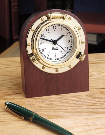 Porthole Desk Clock