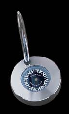 Nickel Compass Chart Weight & Pen Set
