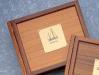 Weems & Plath Teak Log Cover w/Powerboat Plate