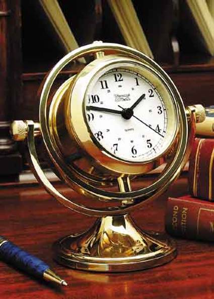 Gimbaled Skipjack Clock & Barometer