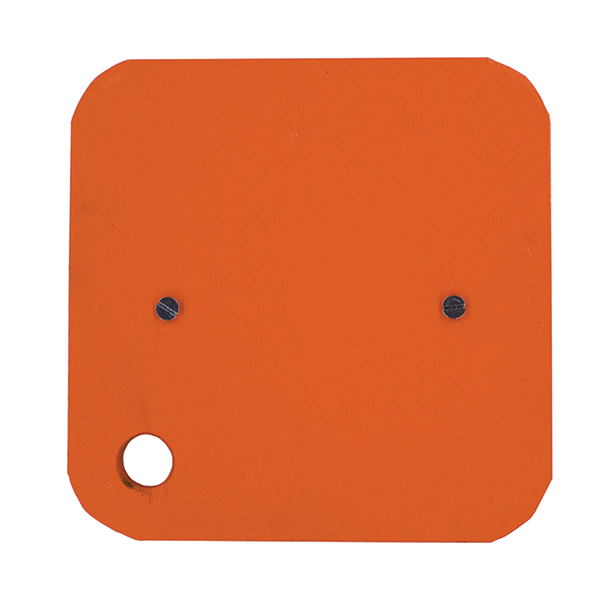 Brownell 3/4'' Plywood Replacement Pad - Orange, 12