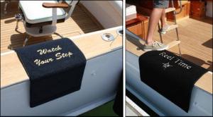 Personalized Gunwale Boarding Mats