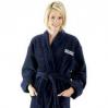 Terry Velour Shawl Collar Robe - Custom Embroidered