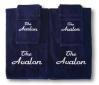 6 Piece Luxury Towel Set - Custom Embroidered