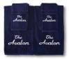 6 Piece Luxury Towel Set - Custom Embroidered