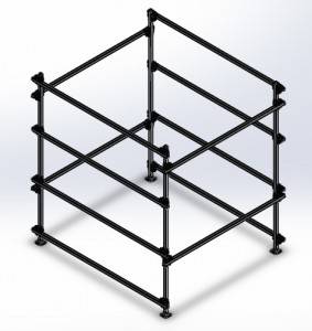 4 Boat Box Storage Rack