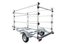 8 Boat Opti Trailer Rack