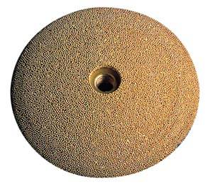 Glomex Ground Plate, Round, 5'' (128mm), Bronze, Fasteners Included