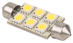LED Replacement Bulb, Blue, 8-30VDC (1.2W), Directional, SV8.5 Socket