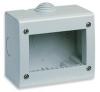 Vimar Idea IP40 Enclosure, Surface Mount, 3 Modules, Grey