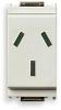 Vimar Idea Outlet, Argentinian, 2P+E, 10A/250V, SICURY, White