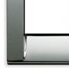 Vimar Idea Square Cover Plate, Die-Cast Metal, Chrome 36, 1 Module