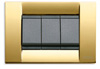 vIMAR Idea Square Metal Gold