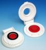 Low Amperage Deck Switch w/ White Cover, Red Boot (Up)