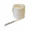 USCG Rode 6' x 1/2'' SS Chain & 600ft 7/8'' White Mega Braid Rope