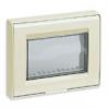 Vimar Idea IP55 Cover, 3 Modules, Ivory