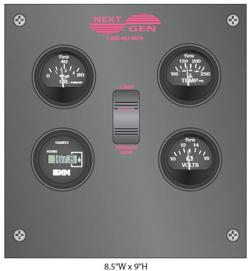 NextGen 4 Gauge Control Panel