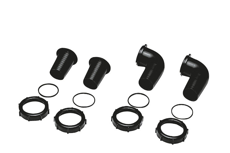 Plastimo Straight Or Elbow Fittings for Bilge Pumps Kit Of 2 Outlet Elbows