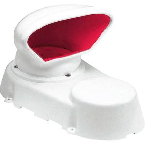 Plastimo ABS Dorade Box w/ Cowl P11662 80mm Air Flow, RED