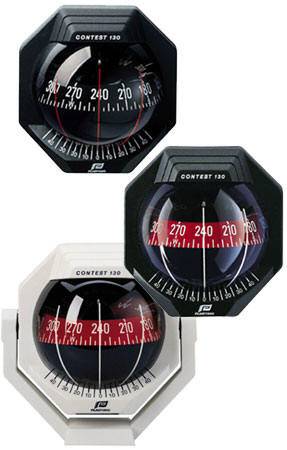 Plastimo Contest 130 Compass - Black, Black, Bracket
