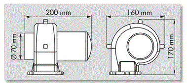 Plastimo Classic Electric Blower