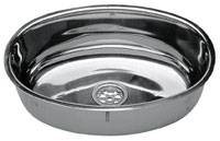 Oval Stainless Steel Sink