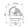 Plastimo Olympic 135 Flush Mount Kit