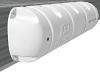 Plastimo Bumper 1/2 Standard, White 25 X 90 cm