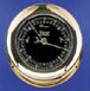 Atlantis Premiere Barometer, Black Dial/ Gold Scale