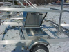 Aluminum box for paddles and life jackets