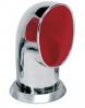 Cowl ventilator  100 mm ID, type Tom, S/S 316, with red interior (incl. ring and nut)