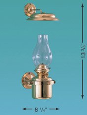 DHR Gimbal Lamp with Smoke Bell