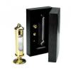 Weems Brass Stormglass in Black Gift Box