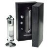 Weems Chrome Stormglass in Black Gift Box