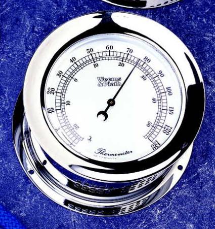 Chrome Plated Atlantis Thermometer